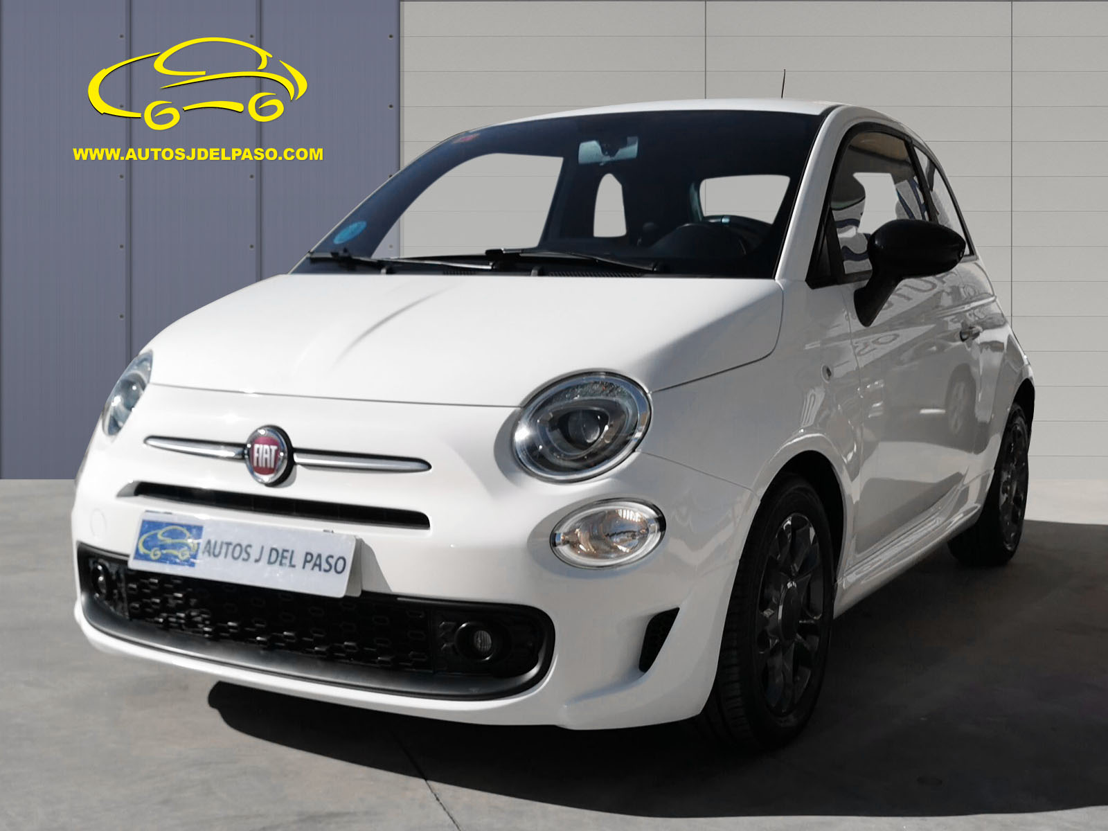 FIAT 500 BLANCO HYBRID 01